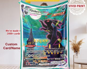Manta personalizada para cartas PK TCG / Manta personalizada para cartas Magic TG, regalo para jugadores y coleccionistas