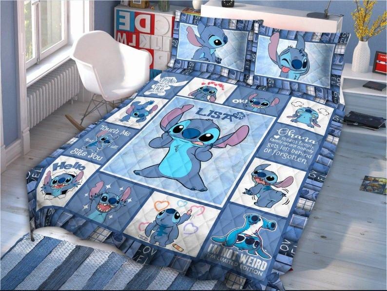 Lilo stitch bedding - Etsy 日本