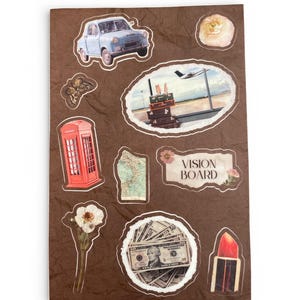 Adesivos para Quadro de Inspiração de Viagens e Aventuras - Vinil Impermeável