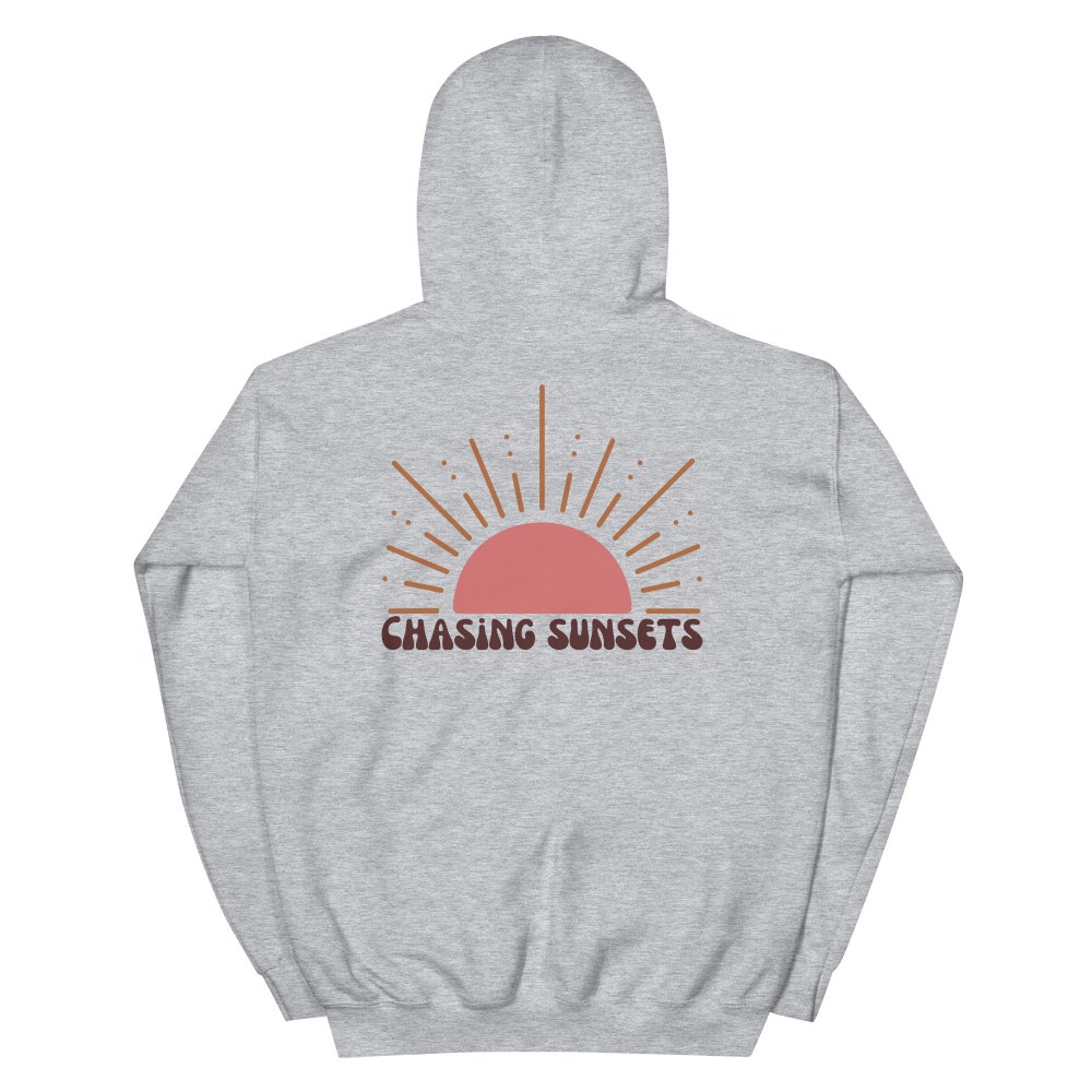 Chasing Sunsets Shirt, Sunrise Shirt, Sunset Shirt, Nature Shirt, Beach Shirt, Sun Shirt, Gildan Unisex Hoodie New Hoodie