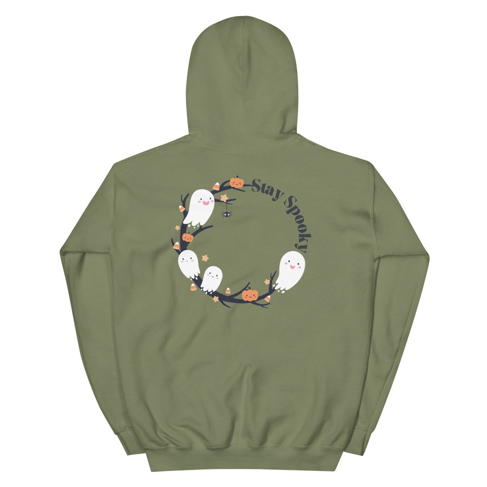 Stay Spooky Shirt, Halloween Shirt, Ghost Shirt, Holiday Shirt, Pumpkin Shirt, Gildan Unisex Hoodie New Hoodie