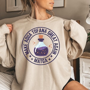 Rendre la chemise Aqua Tofana géniale, la chemise matga, la chemise drôle, la chemise féministe, le sweatshirt unisexe