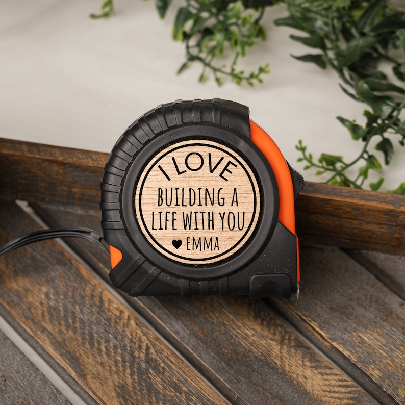 Tape Measure Personalized Gift for Him, Christmas Gift for Husband