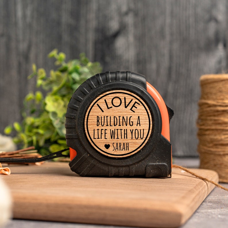 Tape Measure Personalized Gift for Him, Christmas Gift for Husband