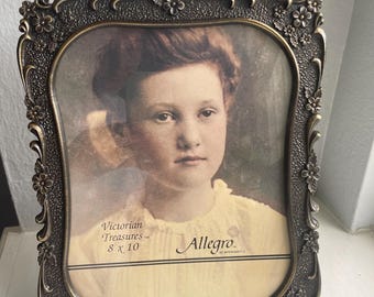 Vintage Ornate Metal Frame
