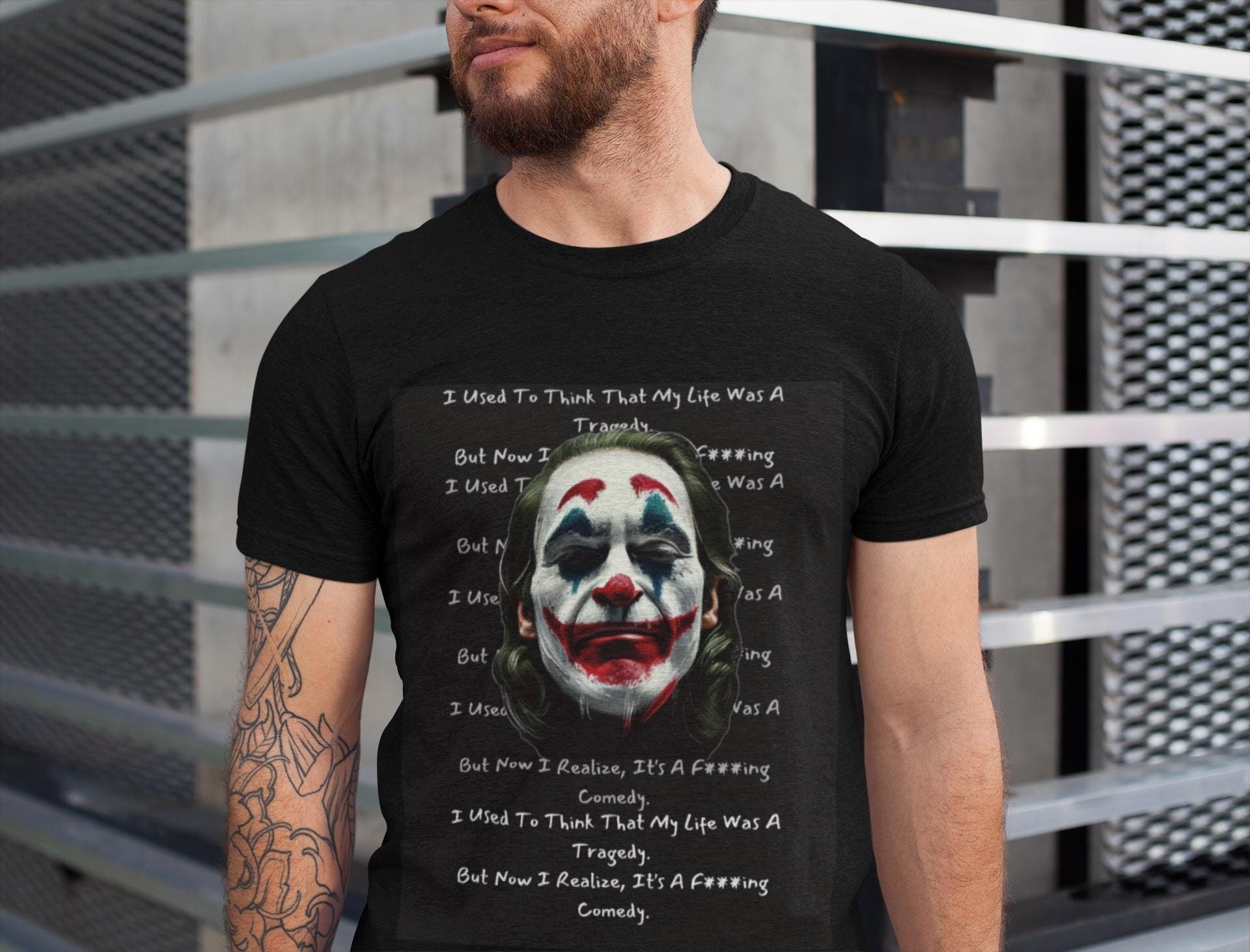 Joker quotes t shirt hot sale