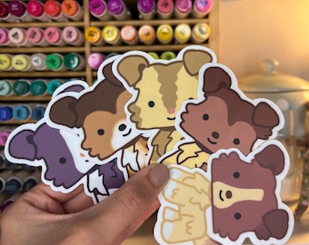 Littlest Pet Shop Collie Stickers (You Choose)