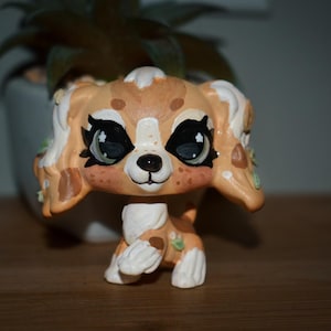 handmade LPS custom, littlest pet shop customization, LPS repaint