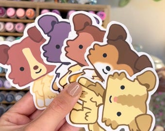 Littlest Pet Shop Collie Stickers (Pack Of 5)