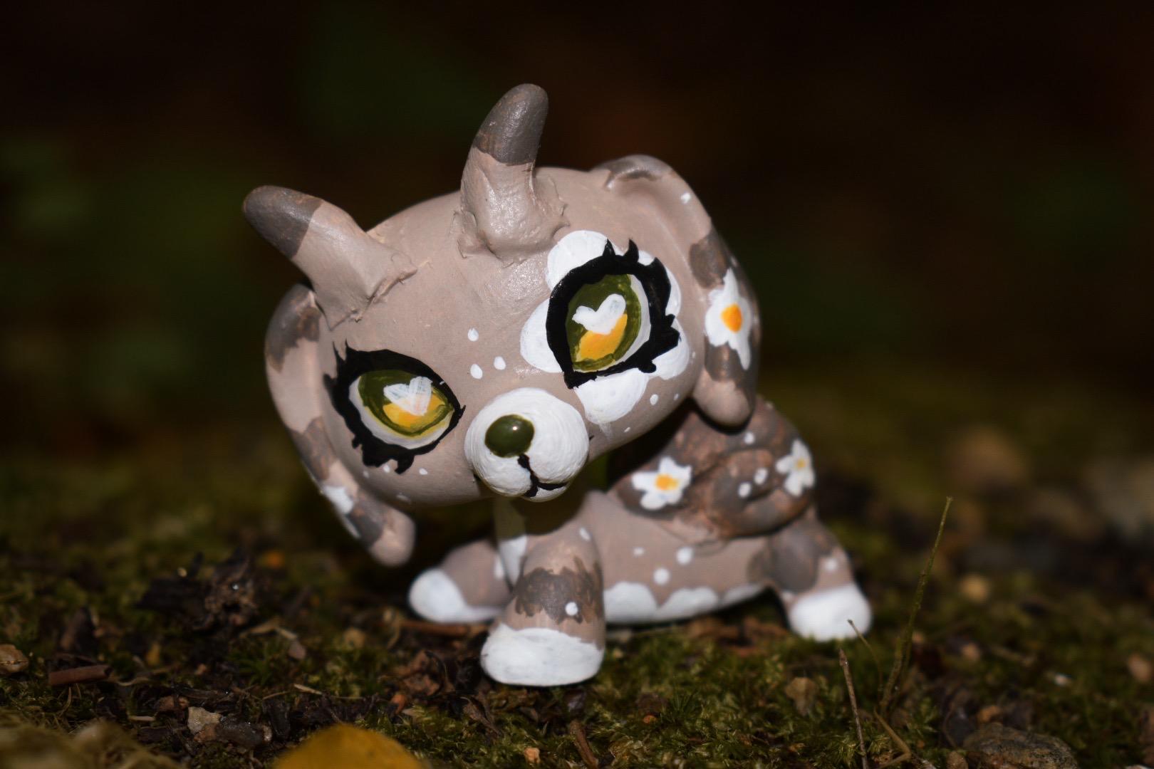 handmade LPS custom, littlest pet shop customization, LPS repaint