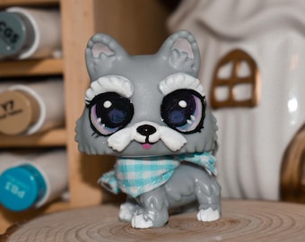 handmade LPS custom, littlest pet shop customization, Authentic LPS repaint