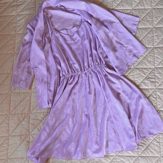 Lilac Dress, Jacket and Belt set - XL - image 2