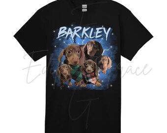 Custom 90s Bootleg Rap PNG: Personalized Photo Tee Design (Digital Download)