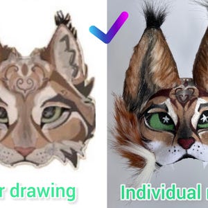 Custom Therian Mask
Personalized Mask
Custom Cat Mask
High-Quality Fursuit
Custom Therian Idea
Custom Cosplay Mask
individual order
Therian dream mask
Custom fluffy mask
Cat Dog Fox Mask
therian gear
Custom Daughter Gift
Fursuit Accessories