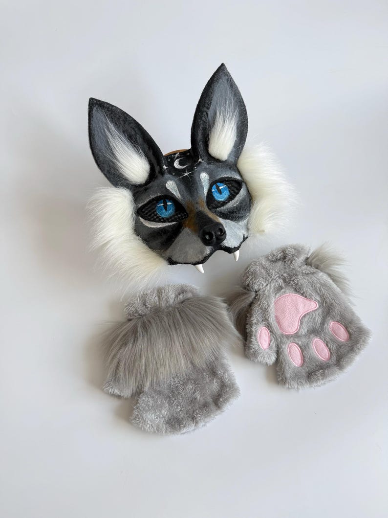 High Quality masks
Therian Wolf Mask
cheap therian mask
Gray Wolf Mask
Wolf Cosplay Mask
Theriotype Wolf
Handmade Mask
Moon Stars Design
Named Lunar Wolf
Quadrobics Mask
Therian Premade Mask
Therian fan gifts
Universal size