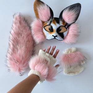 cosplay mask
therian gear
Animal Faux Fur Mask
Handmade Mask
Realistic Cat Mask
Mask for Therian
mask name Rockstar
Brown White Gray col
Theriotype Cat
Jumping Cat Mask
teen birthday gifts
Cheap Therian Mask
soft fluffy mask
