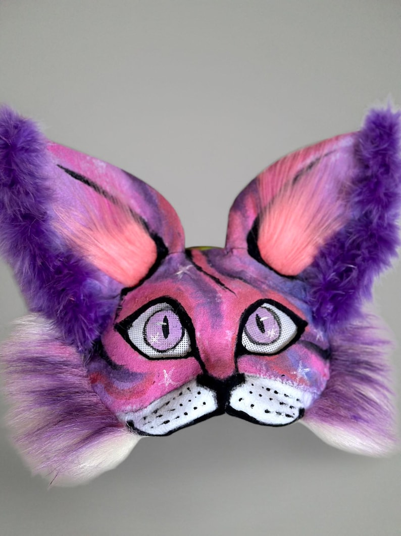 Animal cosplay Mask
Theriotype Cat
Cheap Therian Mask
Therian Gear
Quadrobics Mask
Fluffy Therian Mask
Handmade Mask
Granddaughter Gifts
Purple Pink White
Purple Mask for Girl
Pink Kitty Mask
Teen Birthday Gift
Universal size