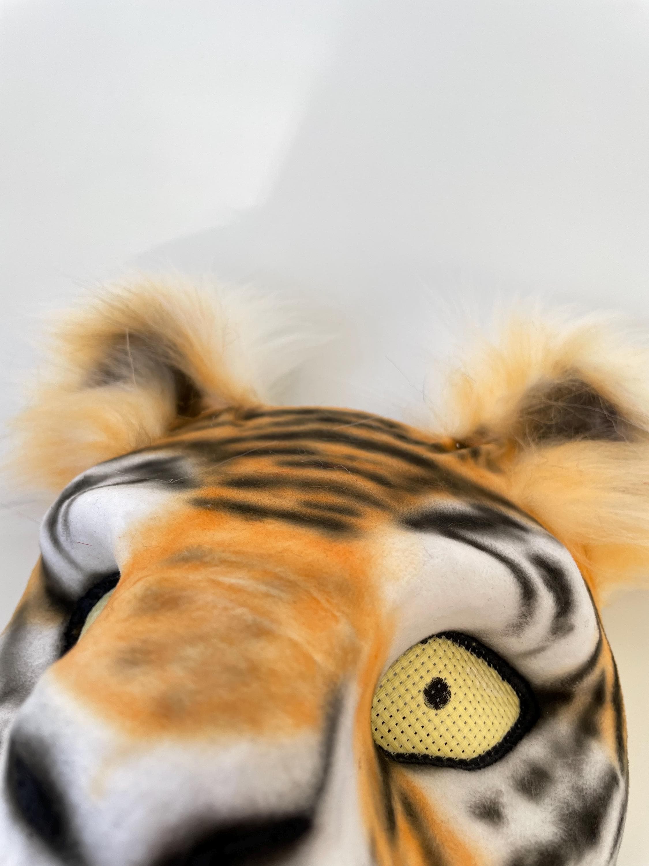 Premium Therian Set | Therian Tiger Mask | White Orange Mask