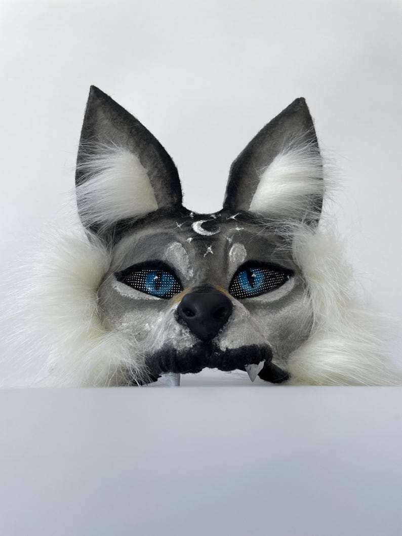High Quality masks
Therian Wolf Mask
cheap therian mask
Gray Wolf Mask
Wolf Cosplay Mask
Theriotype Wolf
Handmade Mask
Moon Stars Design
Named Lunar Wolf
Quadrobics Mask
Therian Premade Mask
Therian fan gifts
Universal size