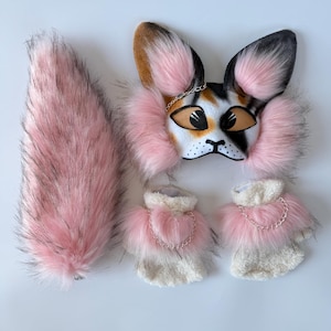 cosplay mask
therian gear
Animal Faux Fur Mask
Handmade Mask
Realistic Cat Mask
Mask for Therian
mask name Rockstar
Brown White Gray col
Theriotype Cat
Jumping Cat Mask
teen birthday gifts
Cheap Therian Mask
soft fluffy mask