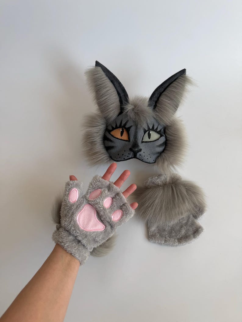 therian cat mask
therian gear
Handmade Mask
Furry Cosplay Mask
Alterhuman cat Mask
masquerade mask
Cheap Therian Mask
cat costume
cheap furry
quadrobics
Mask for Therian
fursuit premade
gray cat mask