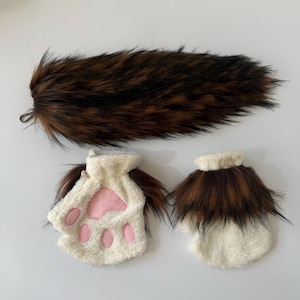 Therian Gear
Animal cosplay
Full Therian Set
Mask Gloves Tail
Fluffy Therian Paws
Cat Mask and Tail
mask with long ears
Gray White design
Therian Cat Masks
Quadrobics Mask
Terian Fan Gift Idea
Furry Fans Gift
Halloween costume