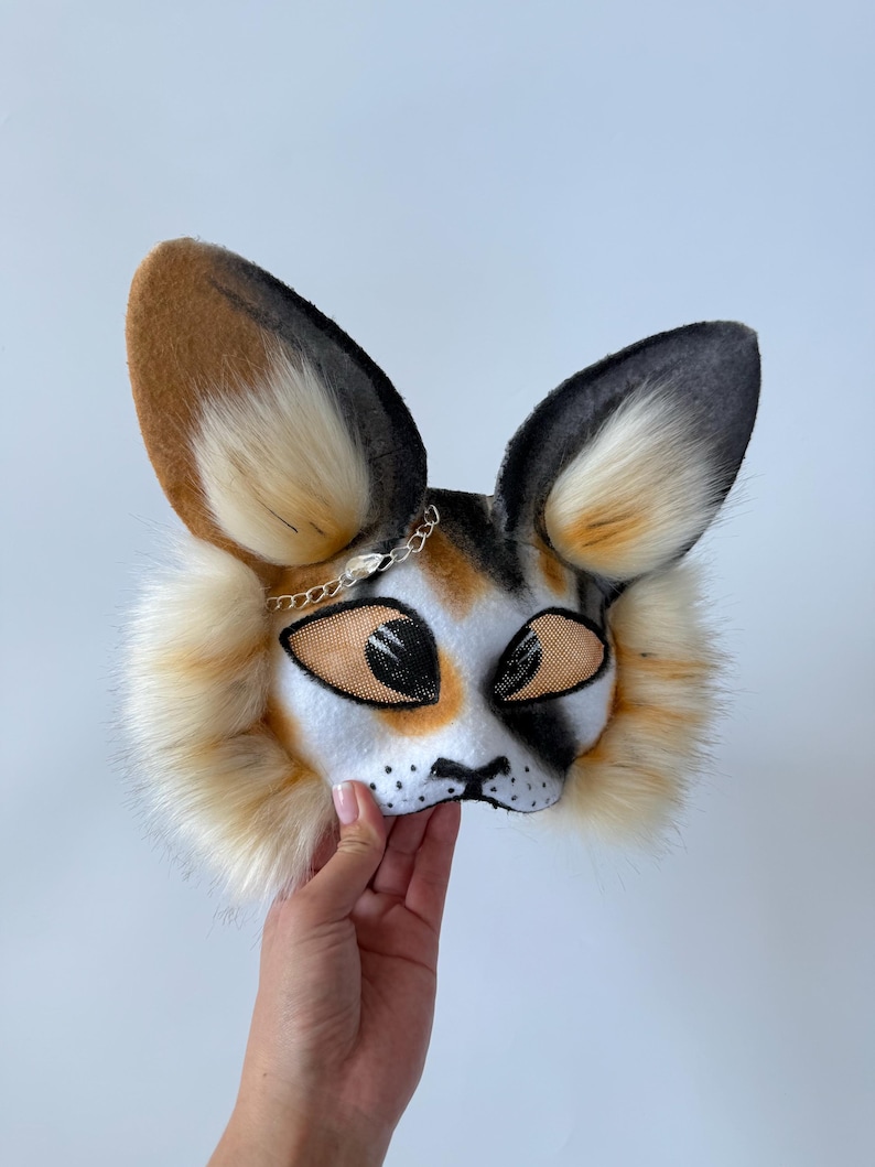 Brown White mask
Mask for Therian
daughter gifts
Theriotype Cat
Therian Kitty Mask
mask name Rockstar
mask for girl
Cat Mask and Tail
Feline Cat Cosplay
Handmade Mask
Quadrobics Mask
Teen Christmas Gift
therian gear Set