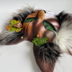 Forest Therian Mask
Tree Leaf Accessory
Forest Cat Mask Gift
Gift for Daughter
Brown White Gray col
teen birthday gifts
Pine Cone Accessory
Fluffy Cat Tail
TikTok Video Mask
Rare Therian Set
Animal cosplay
Christmas present
Therian Gear