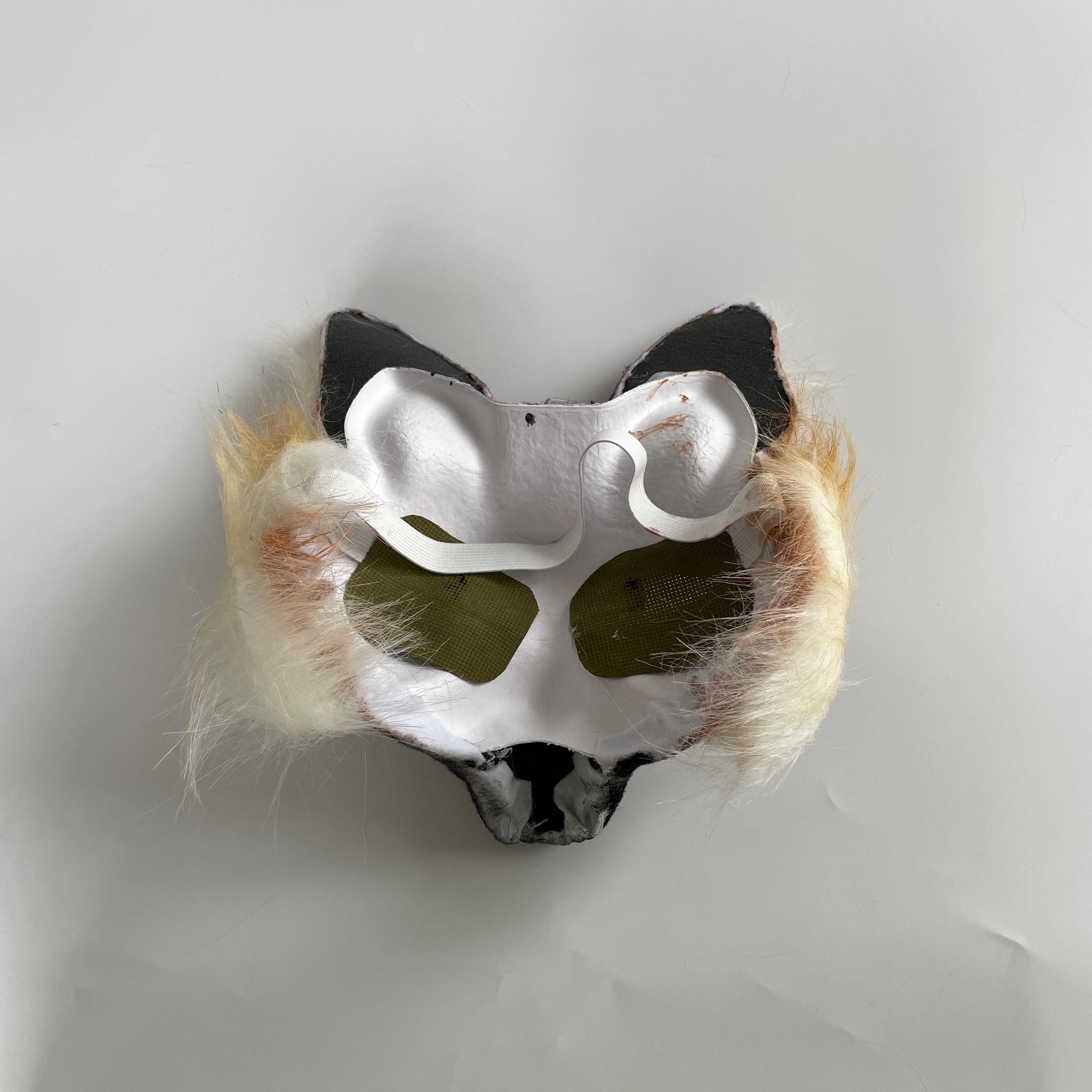 手作りのリアルな獣人フォックスマスク | フルヘッドアニマルフェイク