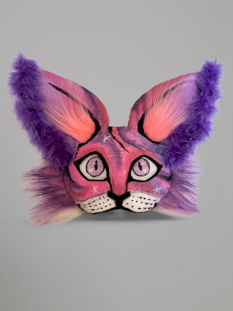 Animal cosplay Mask
Theriotype Cat
Cheap Therian Mask
Therian Gear
Quadrobics Mask
Fluffy Therian Mask
Handmade Mask
Granddaughter Gifts
Purple Pink White
Purple Mask for Girl
Pink Kitty Mask
Teen Birthday Gift
Universal size