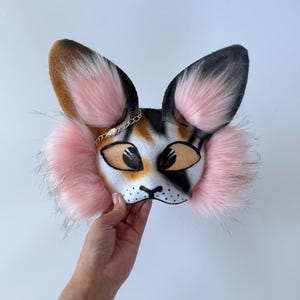 cosplay mask
therian gear
Animal Faux Fur Mask
Handmade Mask
Realistic Cat Mask
Mask for Therian
mask name Rockstar
Brown White Gray col
Theriotype Cat
Jumping Cat Mask
teen birthday gifts
Cheap Therian Mask
soft fluffy mask