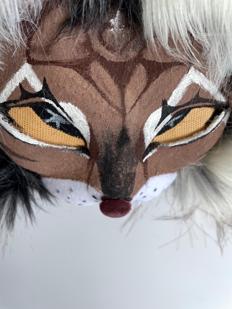 Mask for Therian
High Quality masks
Animal cosplay Mask
Theriotype Cat
Cheap Therian Mask
Fluffy Therian Mask
Mask Name Chupacabra
Calico Mask
Therian Dream Mask
Quad Runner Mask
Therian fan Birthday
Brown Gray White
Mask with Nose Ring