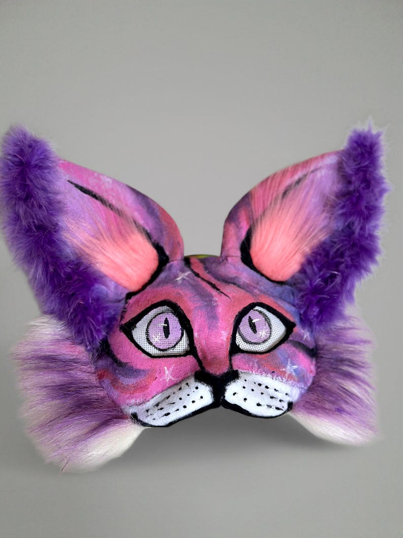 Animal cosplay Mask
Theriotype Cat
Cheap Therian Mask
Therian Gear
Quadrobics Mask
Fluffy Therian Mask
Handmade Mask
Granddaughter Gifts
Purple Pink White
Purple Mask for Girl
Pink Kitty Mask
Teen Birthday Gift
Universal size