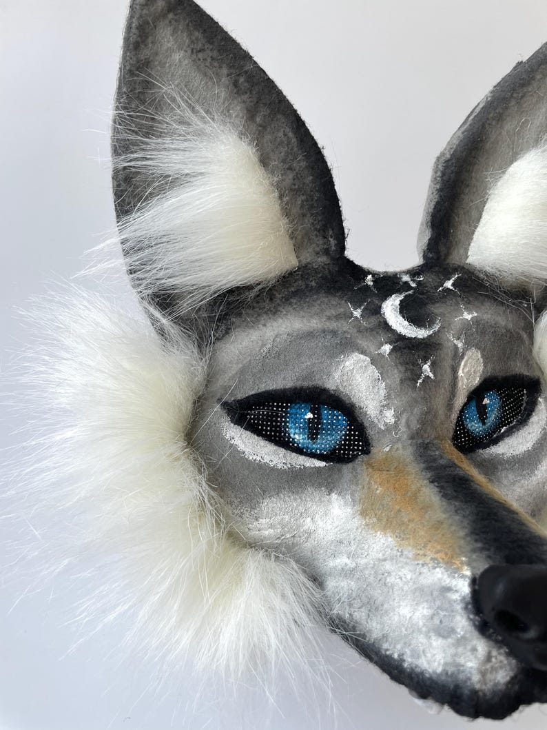 High Quality masks
Therian Wolf Mask
cheap therian mask
Gray Wolf Mask
Wolf Cosplay Mask
Theriotype Wolf
Handmade Mask
Moon Stars Design
Named Lunar Wolf
Quadrobics Mask
Therian Premade Mask
Therian fan gifts
Universal size