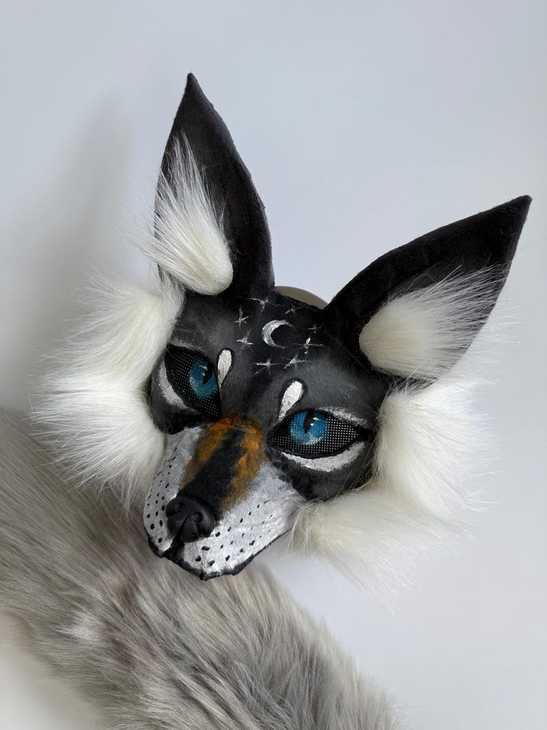 High Quality masks
Therian Wolf Mask
cheap therian mask
Gray Wolf Mask
Wolf Cosplay Mask
Theriotype Wolf
Handmade Mask
Moon Stars Design
Named Lunar Wolf
Quadrobics Mask
Therian Premade Mask
Therian fan gifts
Universal size