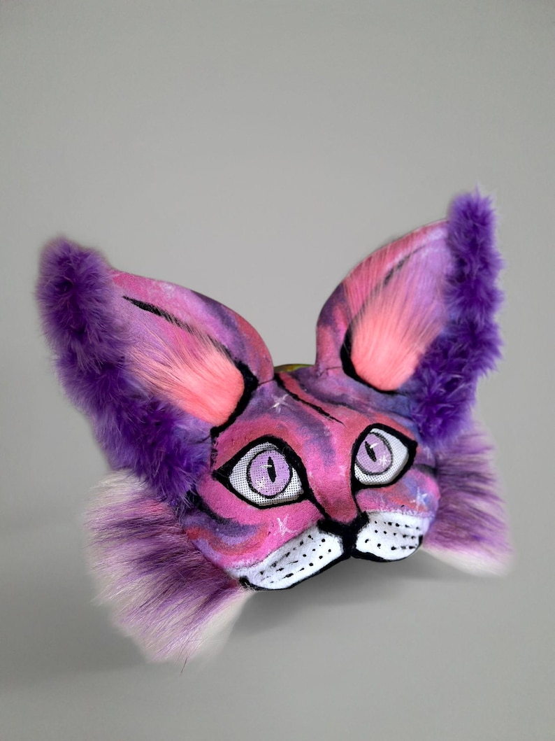 Animal cosplay Mask
Theriotype Cat
Cheap Therian Mask
Therian Gear
Quadrobics Mask
Fluffy Therian Mask
Handmade Mask
Granddaughter Gifts
Purple Pink White
Purple Mask for Girl
Pink Kitty Mask
Teen Birthday Gift
Universal size