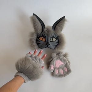 therian cat mask
therian gear
Handmade Mask
Furry Cosplay Mask
Alterhuman cat Mask
masquerade mask
Cheap Therian Mask
cat costume
cheap furry
quadrobics
Mask for Therian
fursuit premade
gray cat mask