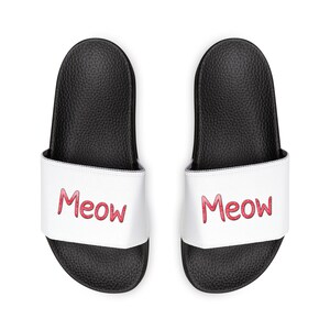Kitty Love Women's PU Slide Sandals-Perfect for Sunny Outings