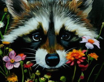12x12 Print of oil painting - 'Being Still II' -  by kim Dow