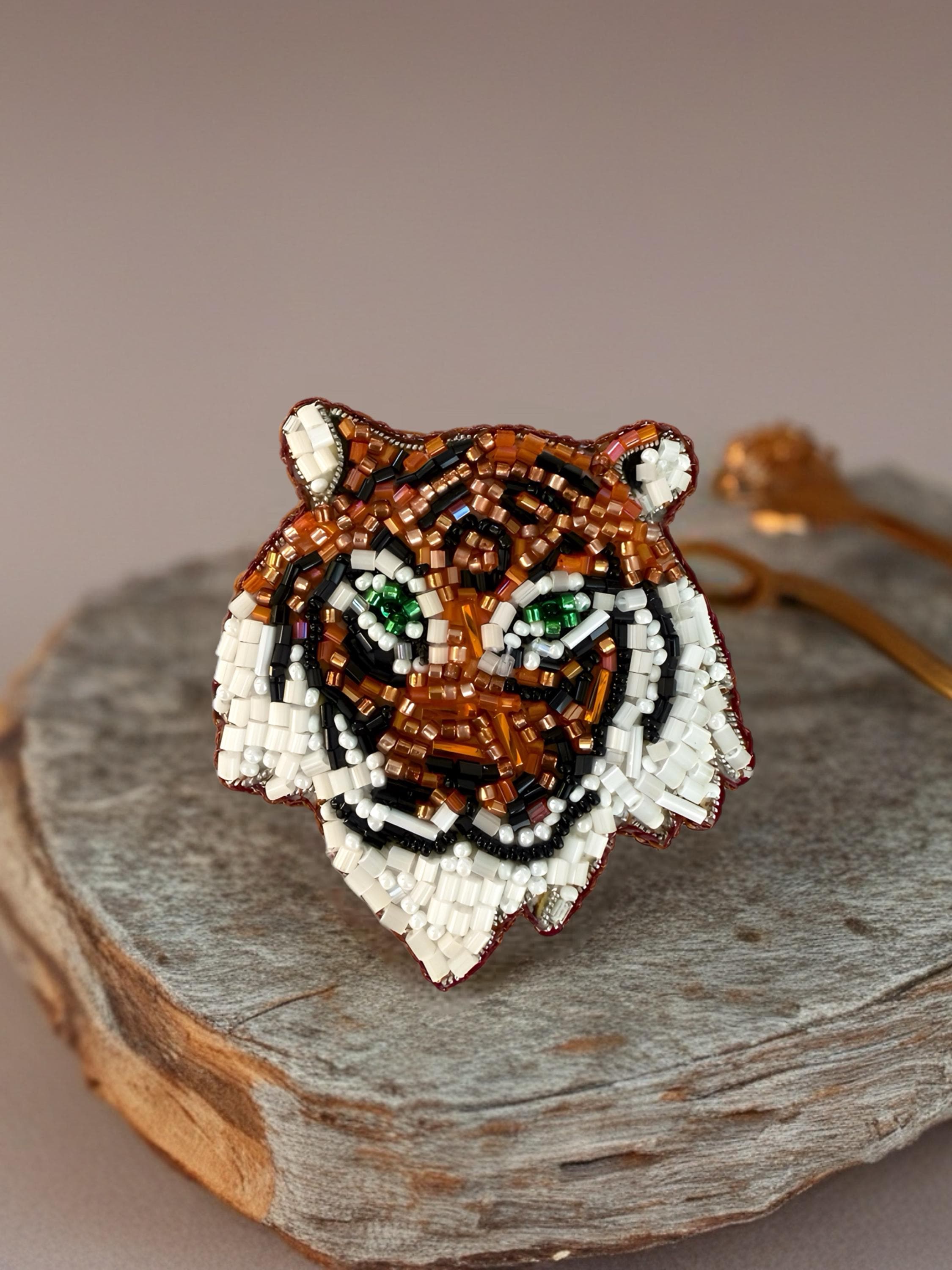 Vintage 40s Color Oro Smalto Nero Art Déco Stile Spilla - Foto 6