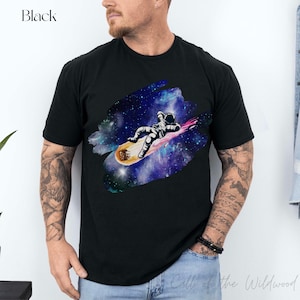 Astronaut Space T-Shirt - Stargazing Astronaut Tee - Funny Space Shirt for Men - Cool Astronomy Shirt