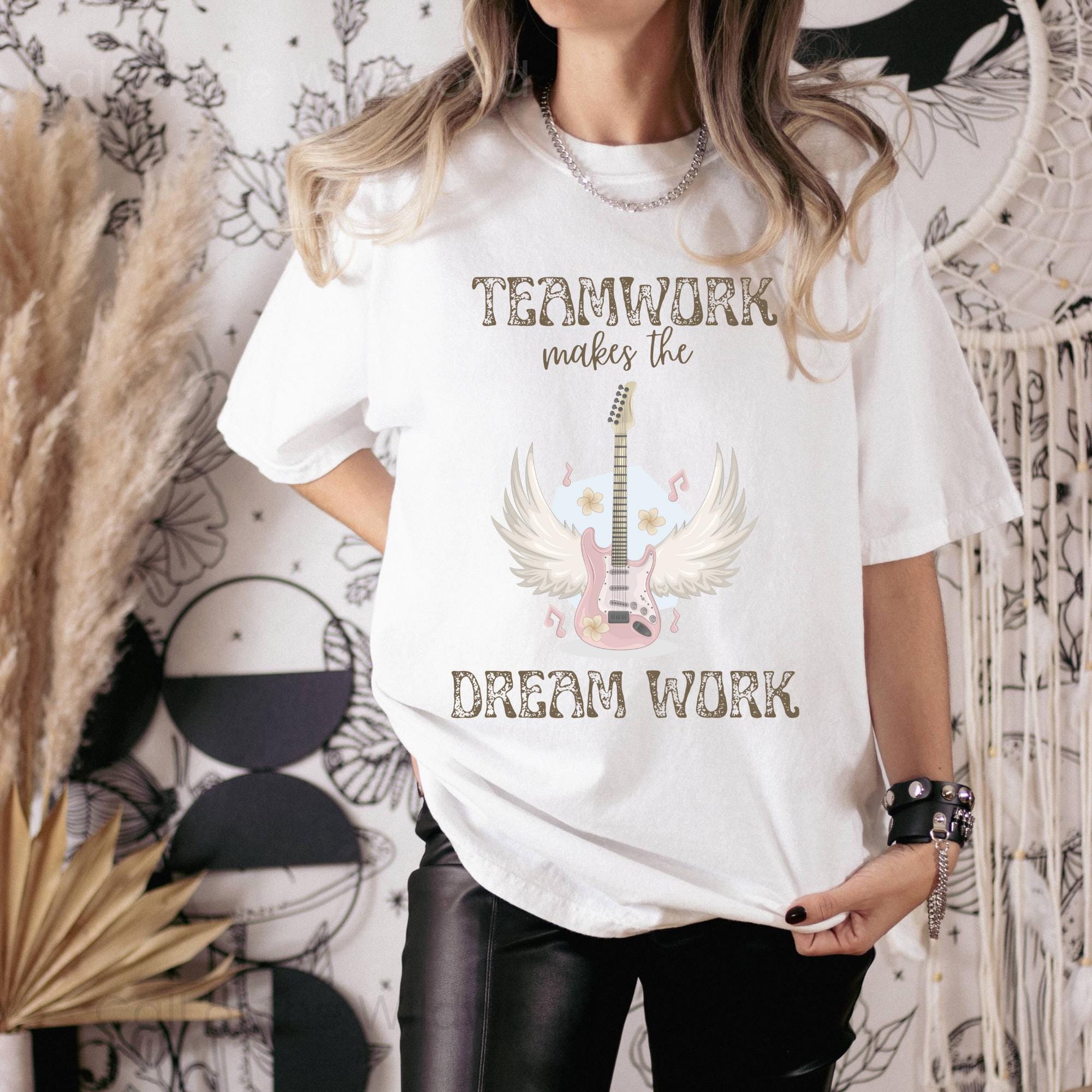 Teamwork Makes the Dream Work T-shirt, Trendy Country Shirt, Country Concert Shirt
