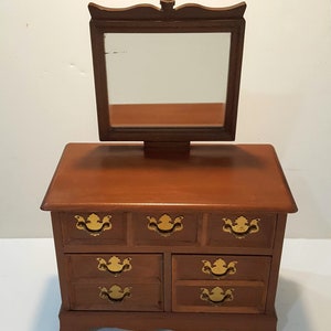 Mele Jewelry Chest Japan Wood with Mirror