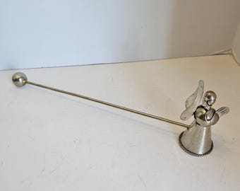 Angel Alpaca Silver Candle Snuffer