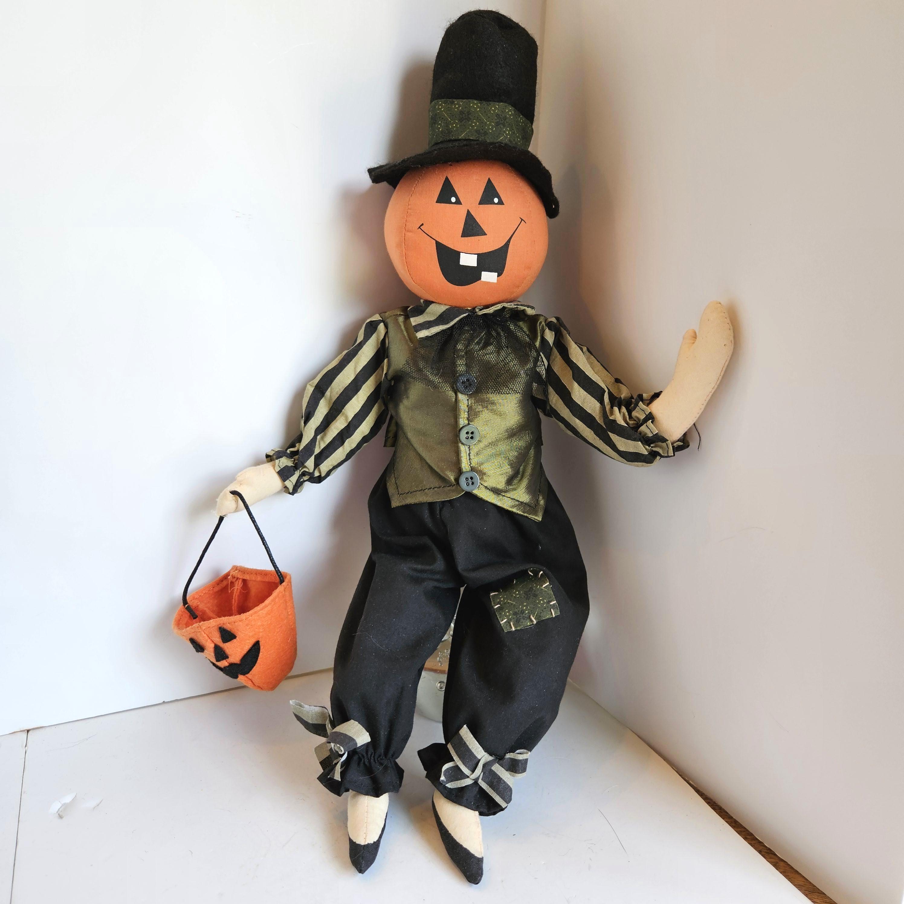 Joe Spencer Pumpkin Head Dolls - Etsy