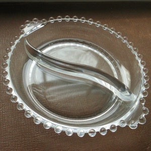 Candlewick Imperial Glass Divided Relish Dish