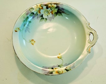 Vintage Noritake Hand Painted Floral Bowl