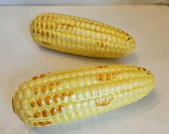 Vintage Porcelain Corn Salt and Pepper Shakers Made in Japan