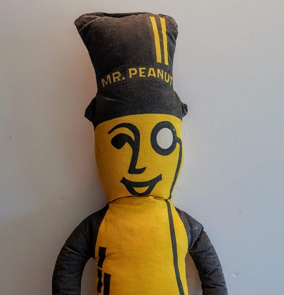 mr peanut stuffed doll