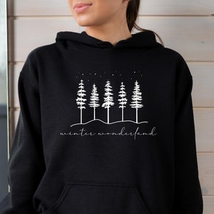 Winter Wonderland Hoodie, Winter Hoodie, Happy Winter Hoodie, Cozy Season, Holiday Hoodie, Cute Winter Hoodie, Christmas Gift